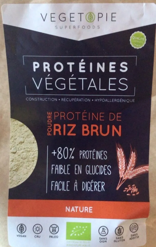 Proteine de riz brun