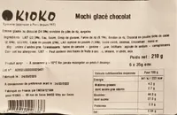 Mochi glacé chocolat