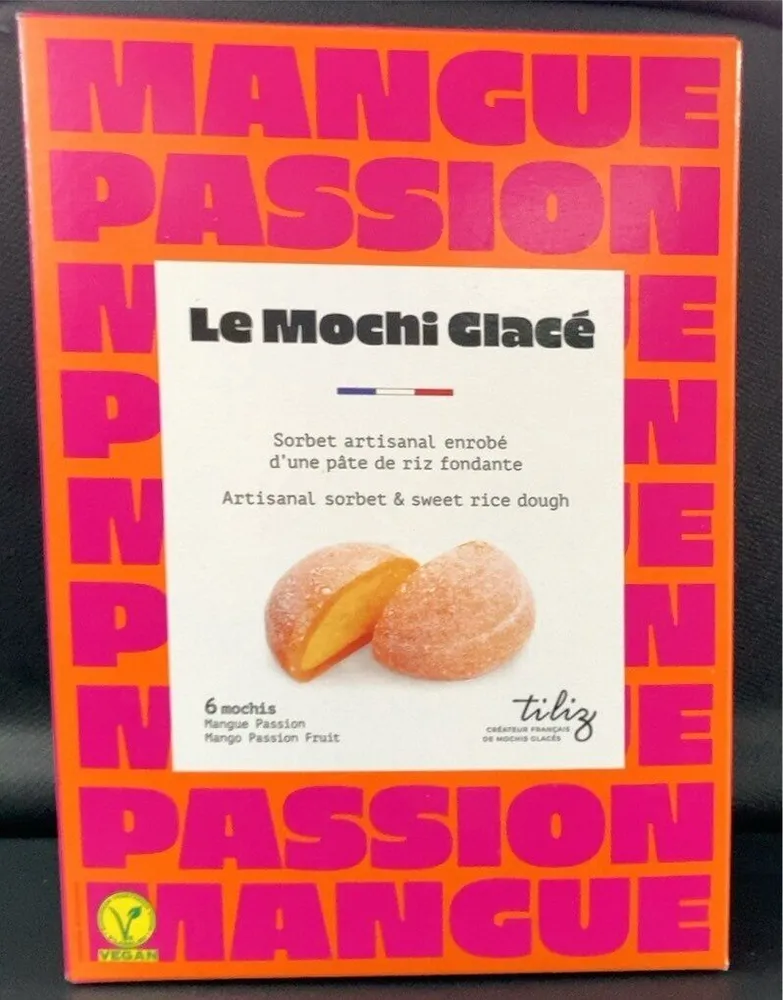 Le Mochi glacé mangue passion