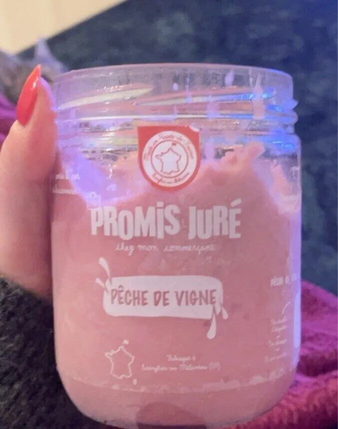 Sorbet à la Pêche de vigne