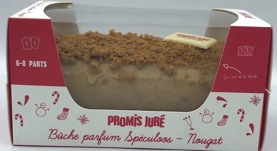 Bûche Speculoos - Nougat