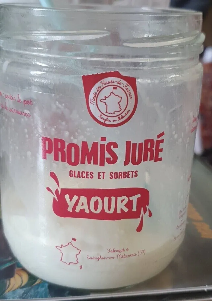 Glaces et sorbets Yaourt