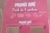 Pack de 4 petits pots - Sorbet Plein Fruit