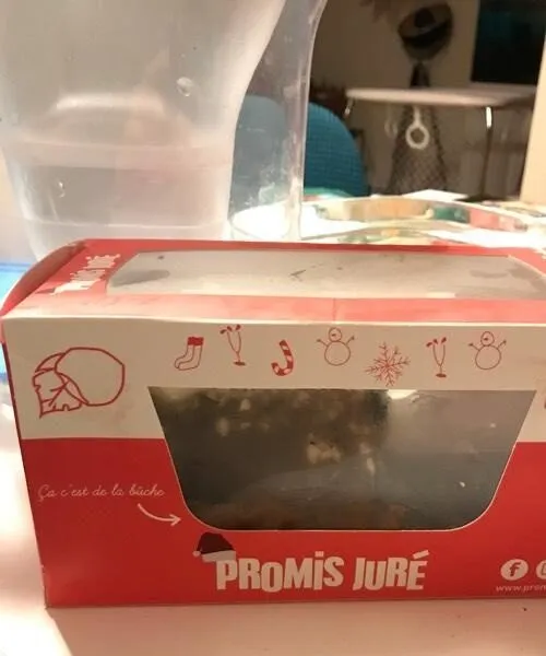 Buche parfum chocolat praliné