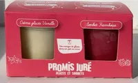 Pack Duo Vanille Framboise