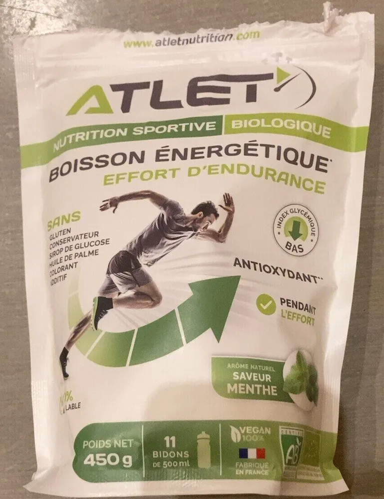 Boisson énergétique saveur Menthe