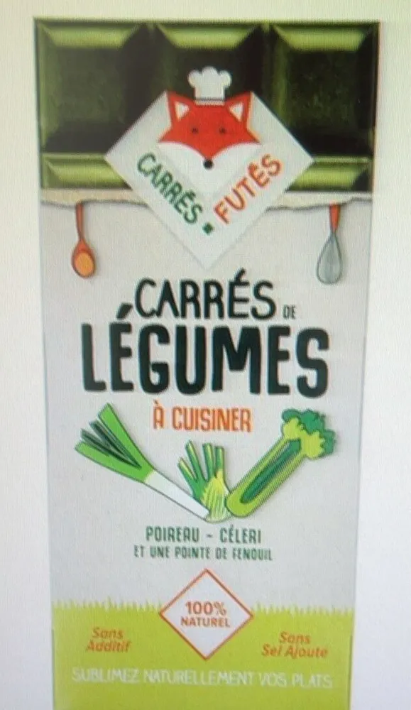 Carré de légumes à cuisinier