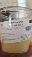 Crème caramel au sucre roux