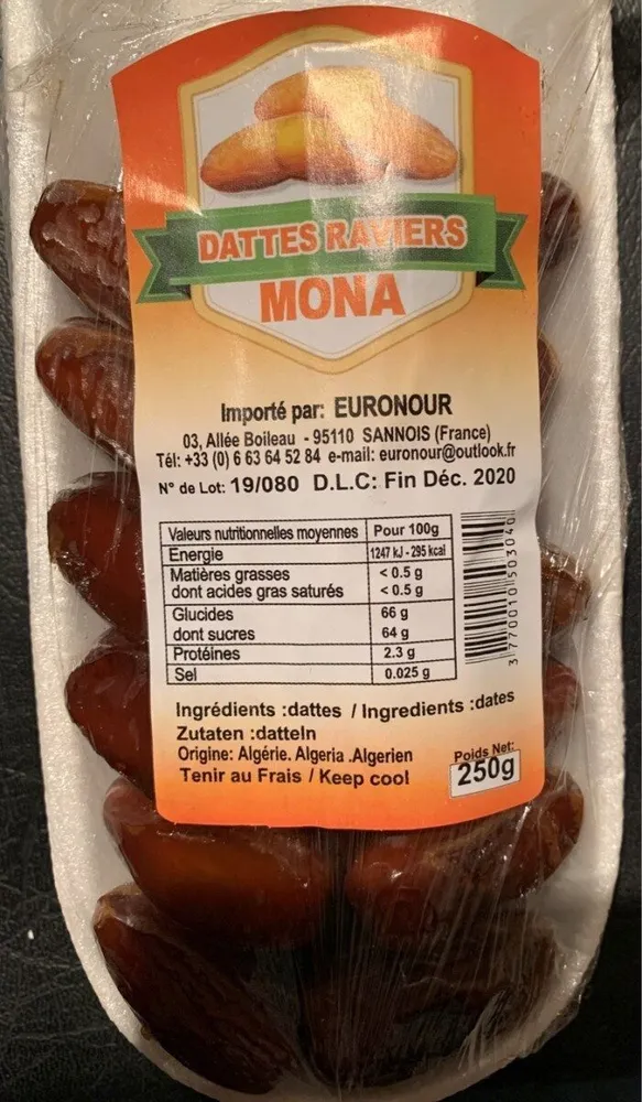 Dattes ravier Mona