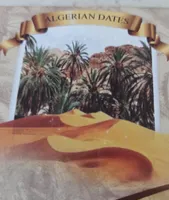 Dattes naturelles Deglet Nour d'Algérie
