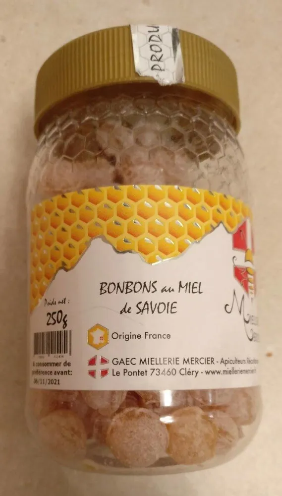 Bonbons au miel de Savoie