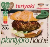 Plantypro haché teriyaki