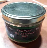 Terrine de jambon bio