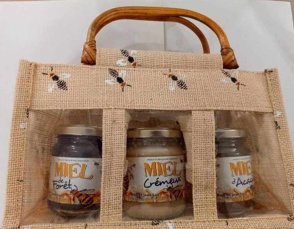 Panier cadeau de 3 Miels