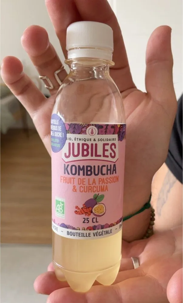 Kombucha fruit de la pssion & curcuma