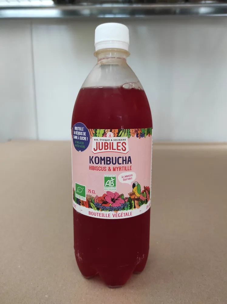 Kombucha Hibiscus Myrtille