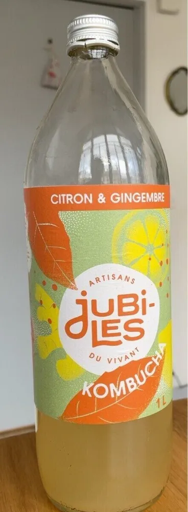 Kombucha citron & gingembre