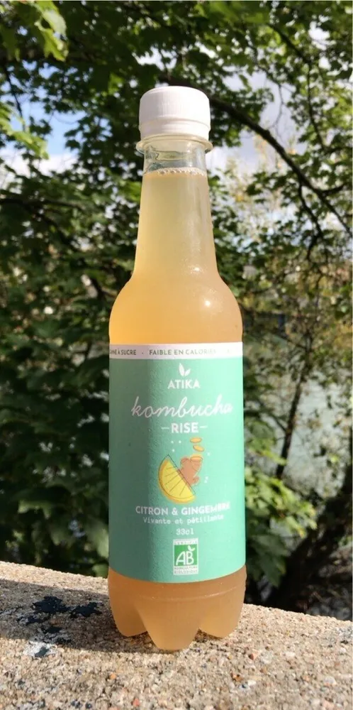Kombucha Atika Citron Gingembre