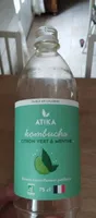 Kombucha citron vert et menthe