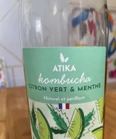 Kombucha citron vert et menthe