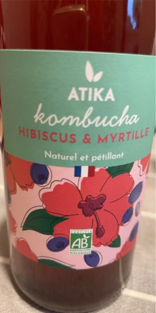 Kimbucha hibiscus myrtille