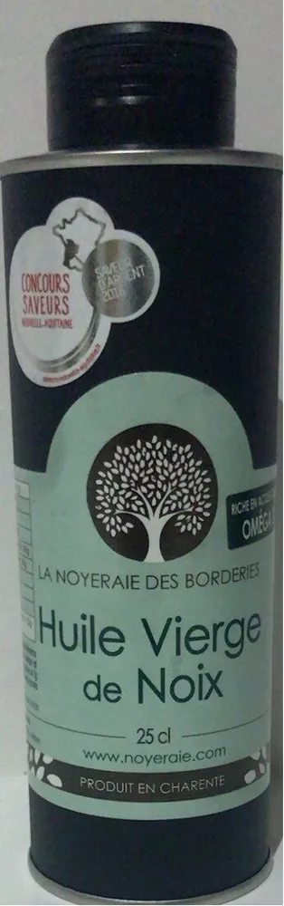 Huile vierge de noix