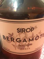 Sirop Bergamote
