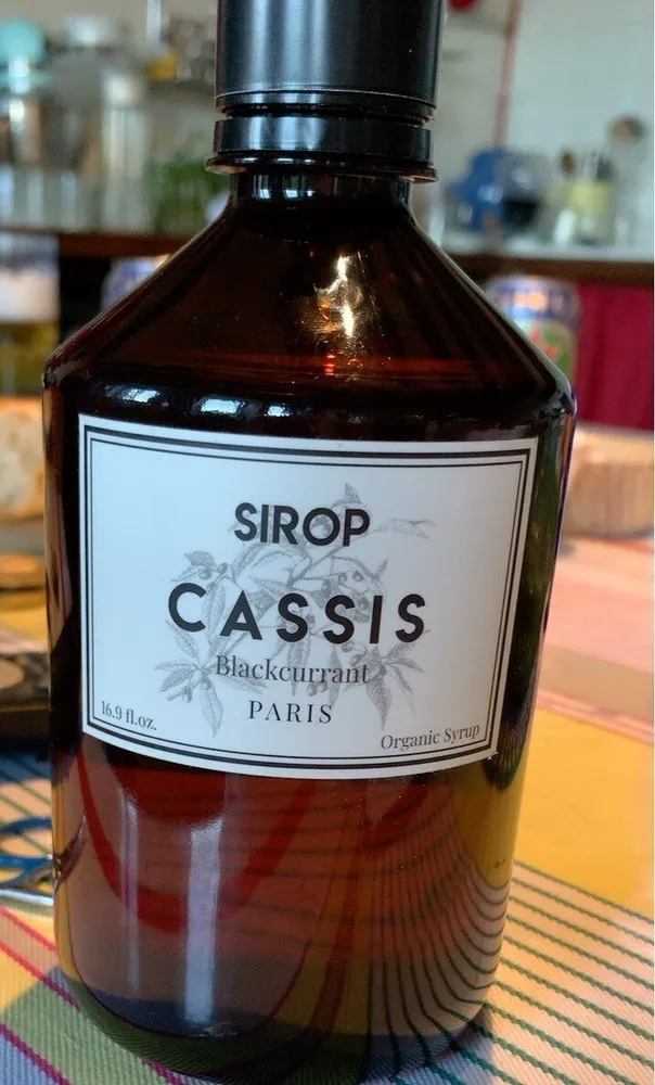 Sirop de cassis