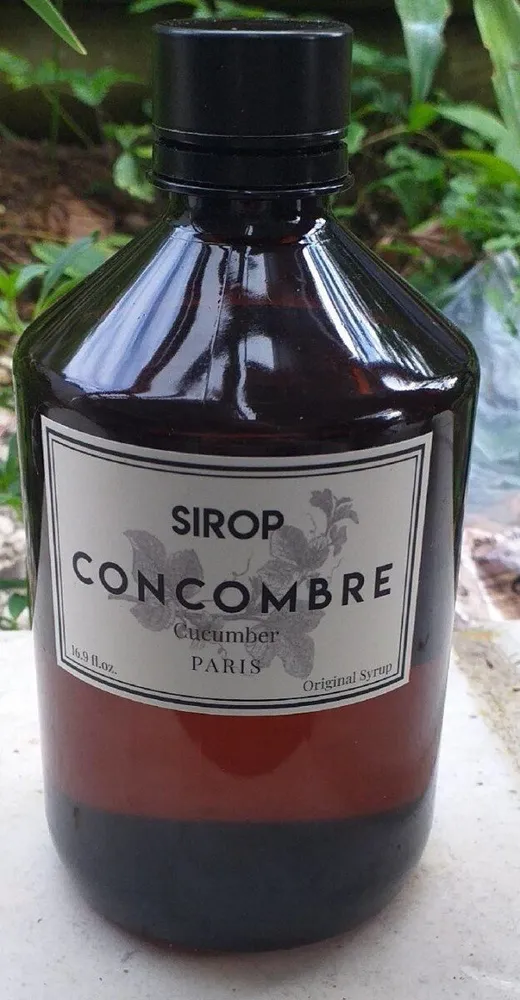 Sirop de concombre