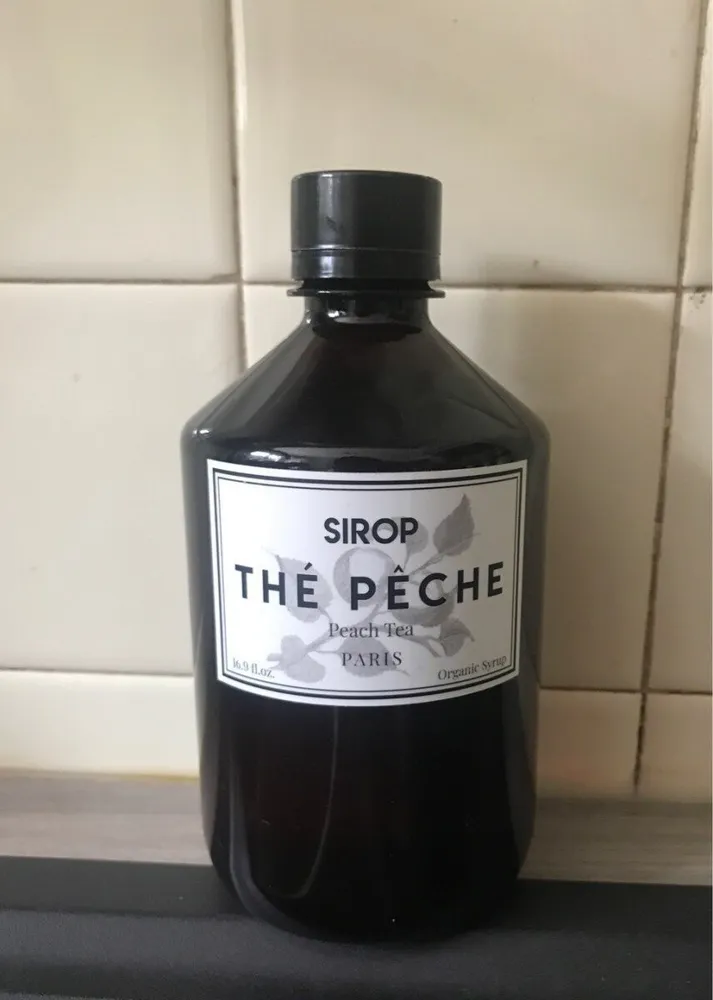 Sirop The pêche