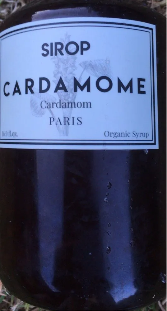 Sirop Cardamome