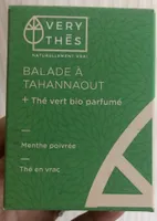 Balade à Tahannaout - Thé vert bio parfumé - Menthe poivrée
