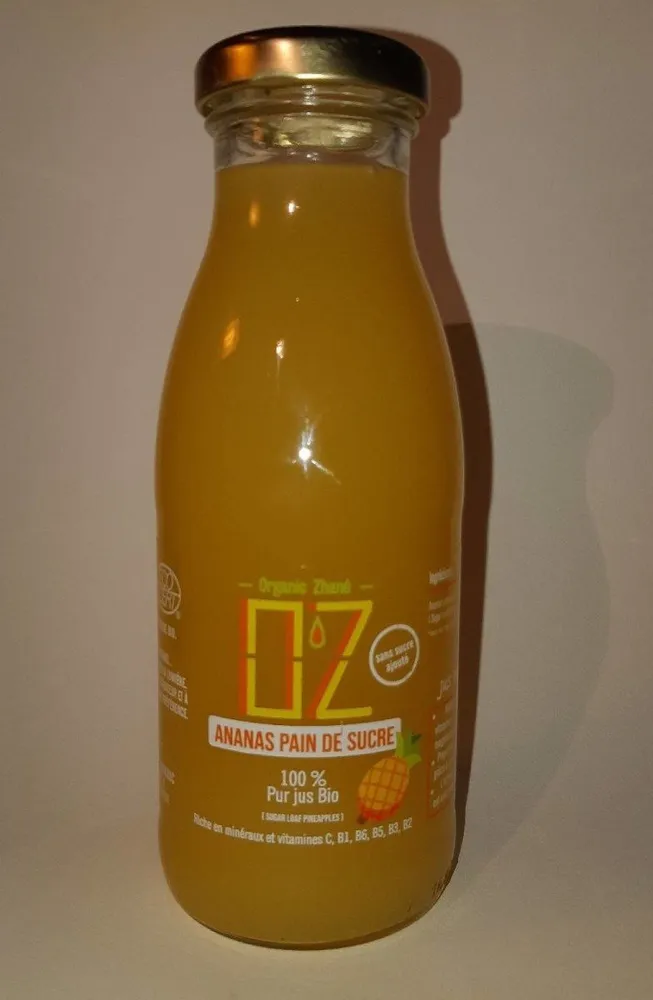 Pur Jus d'Ananas "Pain de Sucre"