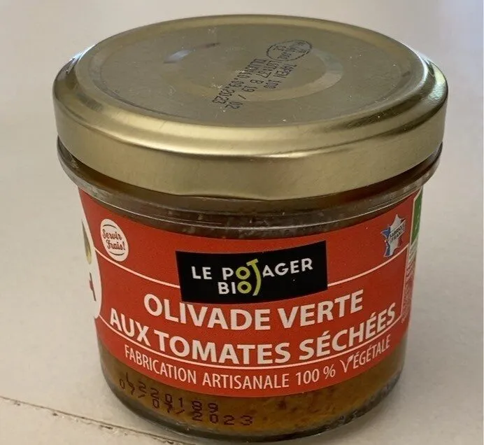 Olivade verte aux tomates sechees