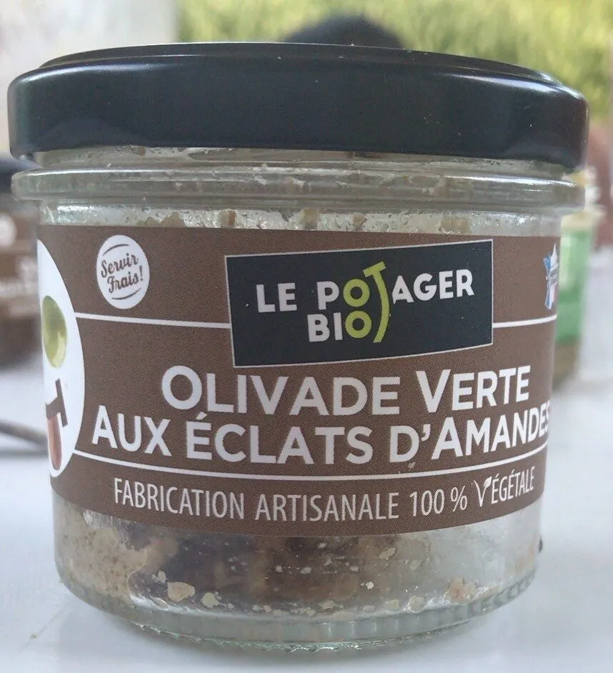 Olivade verte aux éclats d’amandes