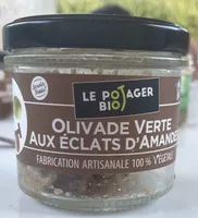 Olivade verte aux éclats d’amandes