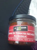 Crème de tomates séchées au basilic