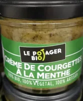 Crème de courgettes à la menthe