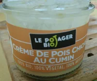 Crème de près chiche au cumin