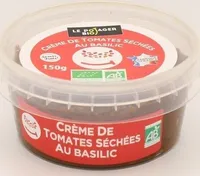 Crème de tomates séchées au basilic