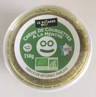 Creme de courgettes à la menthe