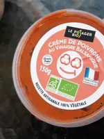 Crème de poivron au vinaigre balsamique