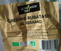 Gressins rubata bio Al sesamo