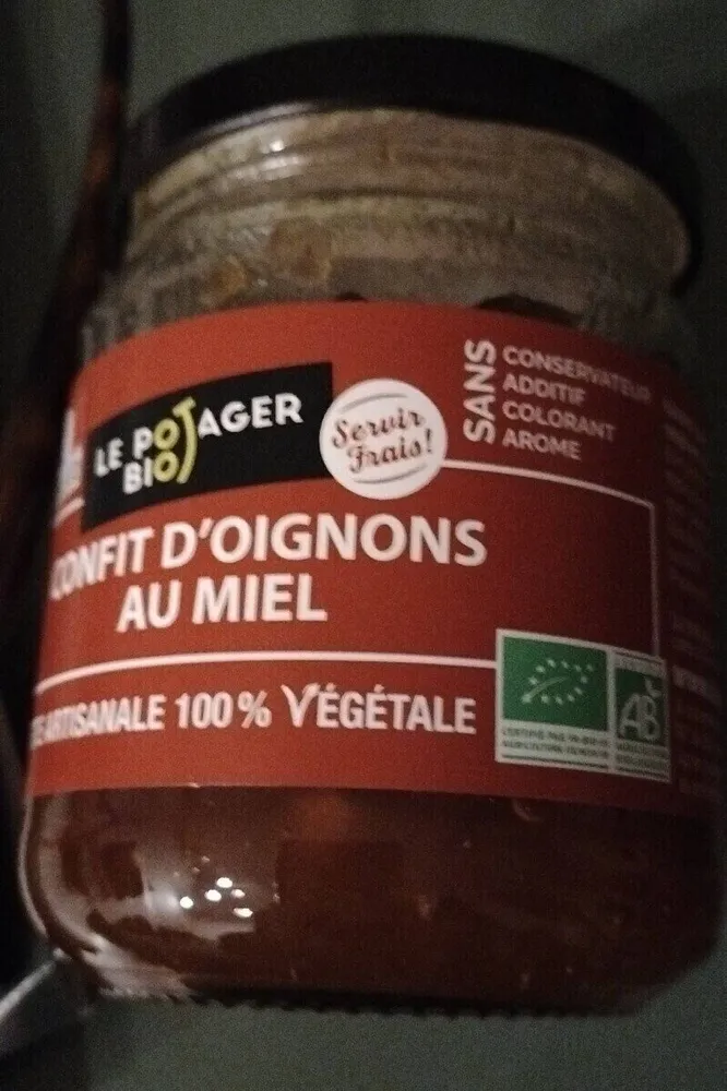 Confit d'oignon au miel
