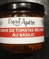 Creme de tomates séchées au basilic