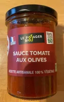 SAUCE TOMATEle potager bio AUX OLIVES