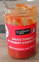 Sauce tomate au piment d'Espelette