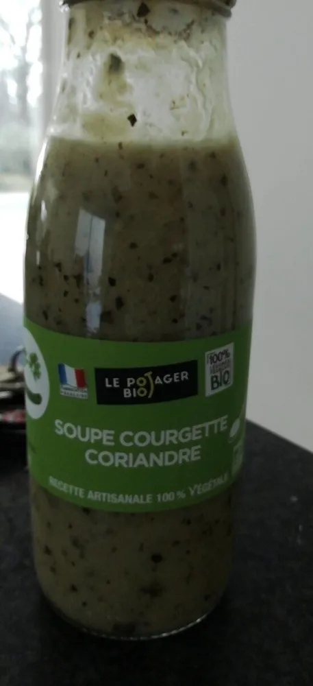 Soupe courgette coriandre