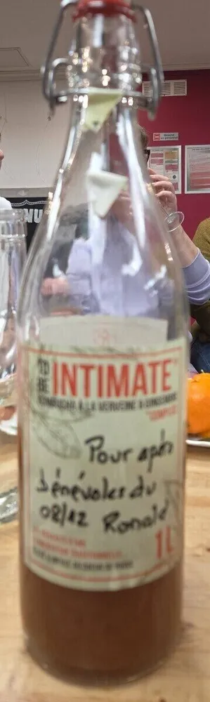 Kombucha à la verveine & gingembre 1 litre