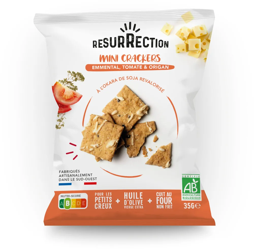 Crackers Emmental, Tomate & Origan